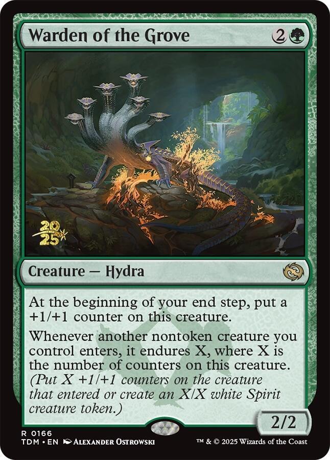 Warden of the Grove [Prerelease Cards] 166