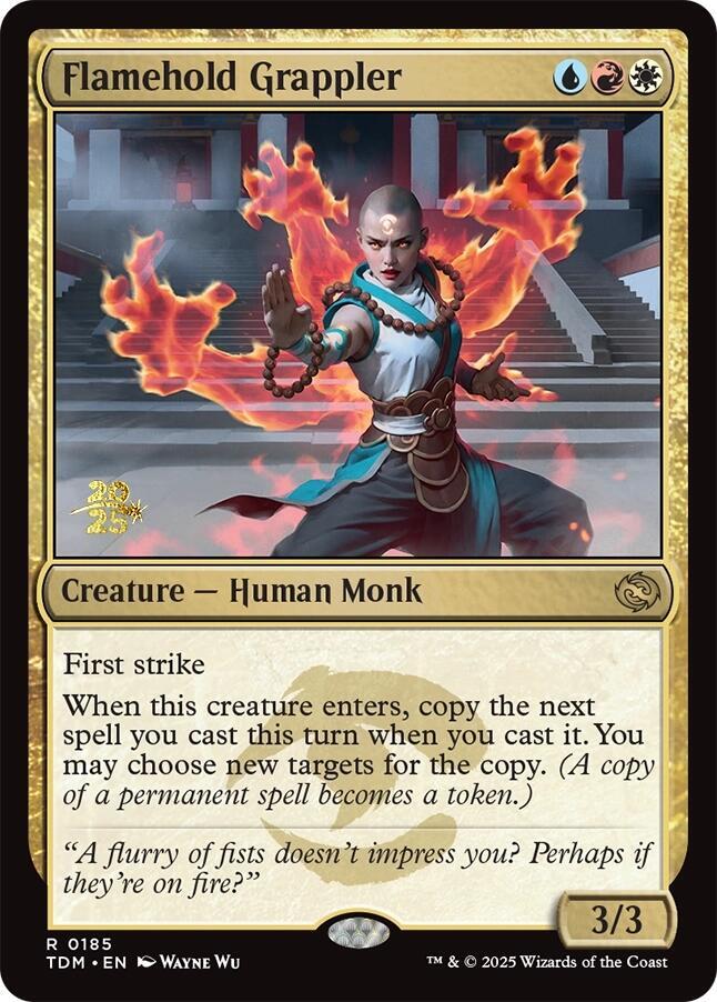 Flamehold Grappler [Prerelease Cards] 185