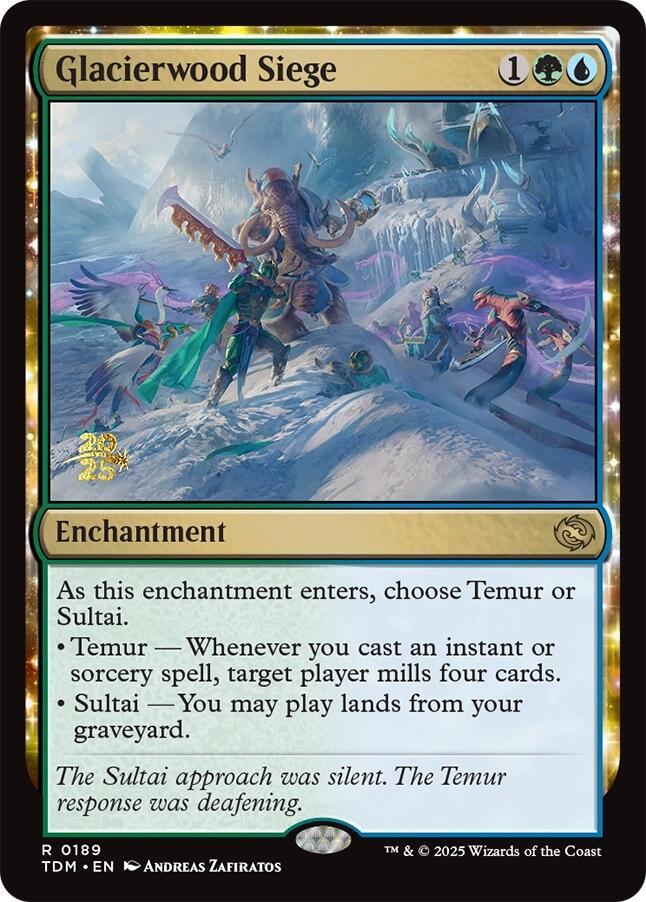 Glacierwood Siege [Prerelease Cards] 189