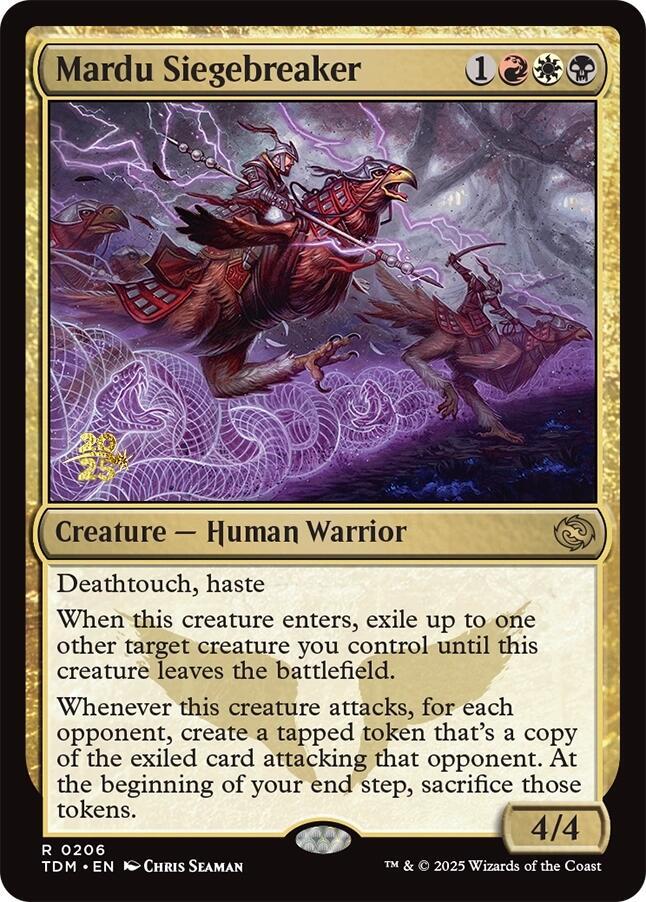 Mardu Siegebreaker [Prerelease Cards] 206