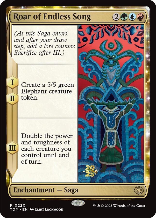 Roar of Endless Song [Prerelease Cards] 220