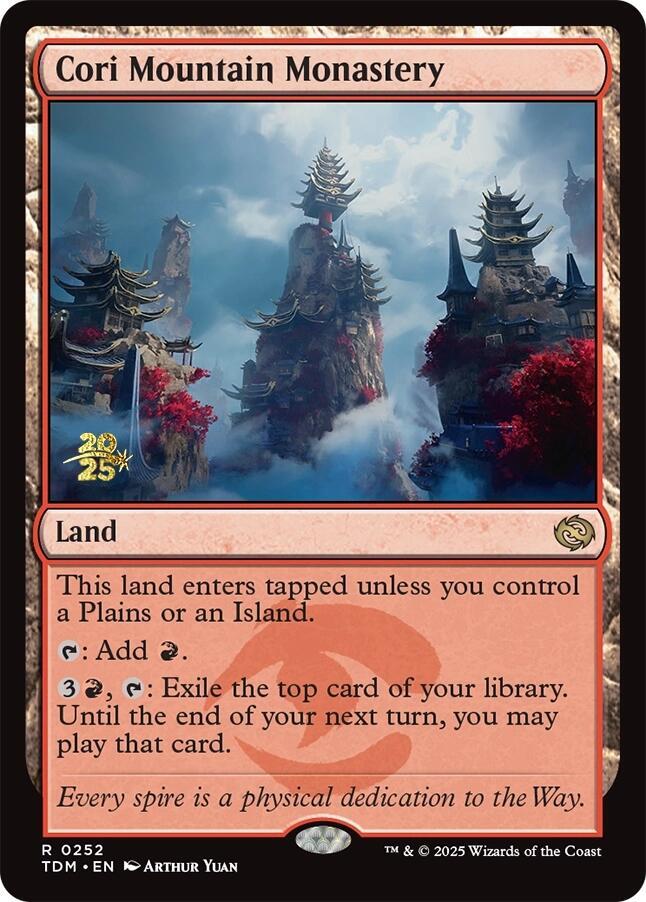 Cori Mountain Monastery [Prerelease Cards] 252