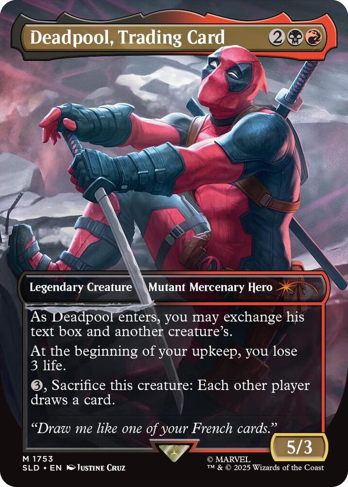 Deadpool, Trading Card (1753) [Secret Lair Drop Series] 1753