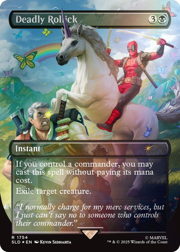 Deadly Rollick (Rainbow Foil) [Secret Lair Drop Series] 1754