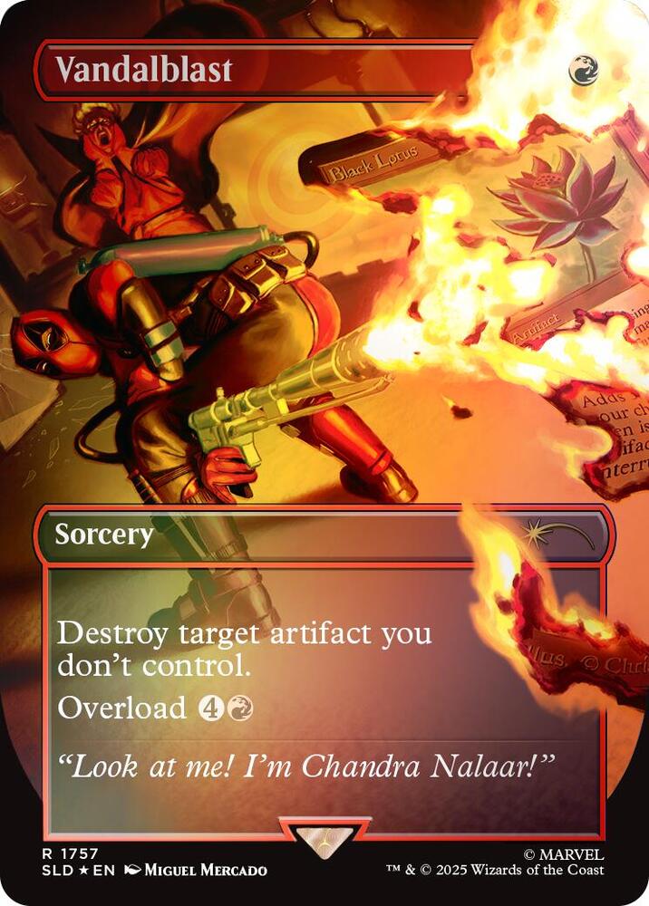Vandalblast (1757) (Rainbow Foil) [Secret Lair Drop Series] 1757