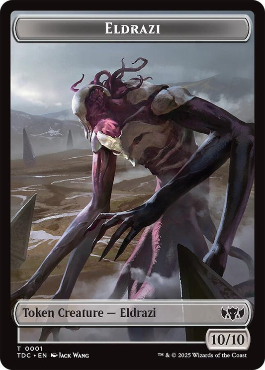 Eldrazi // Citizen Double-Sided Token [Commander: Tarkir: Dragonstorm] 1 // 26