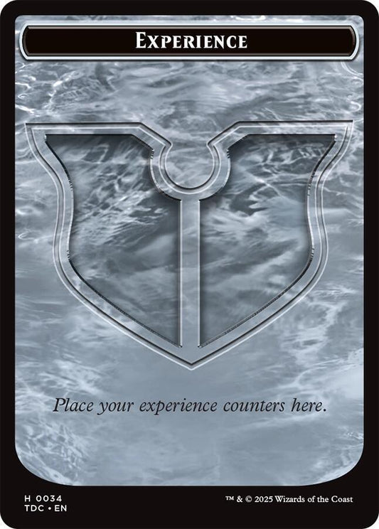 Experience // Treasure Double-Sided Token [Commander: Tarkir: Dragonstorm] 34 // 16