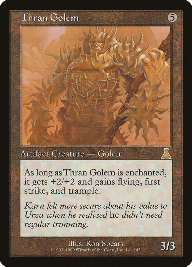 Thran Golem [Urza's Destiny] 141