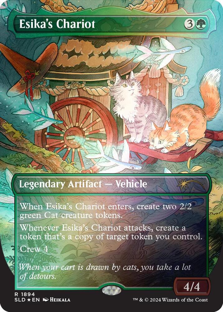 Esika's Chariot (Rainbow Foil) [Secret Lair Drop Series] 1894