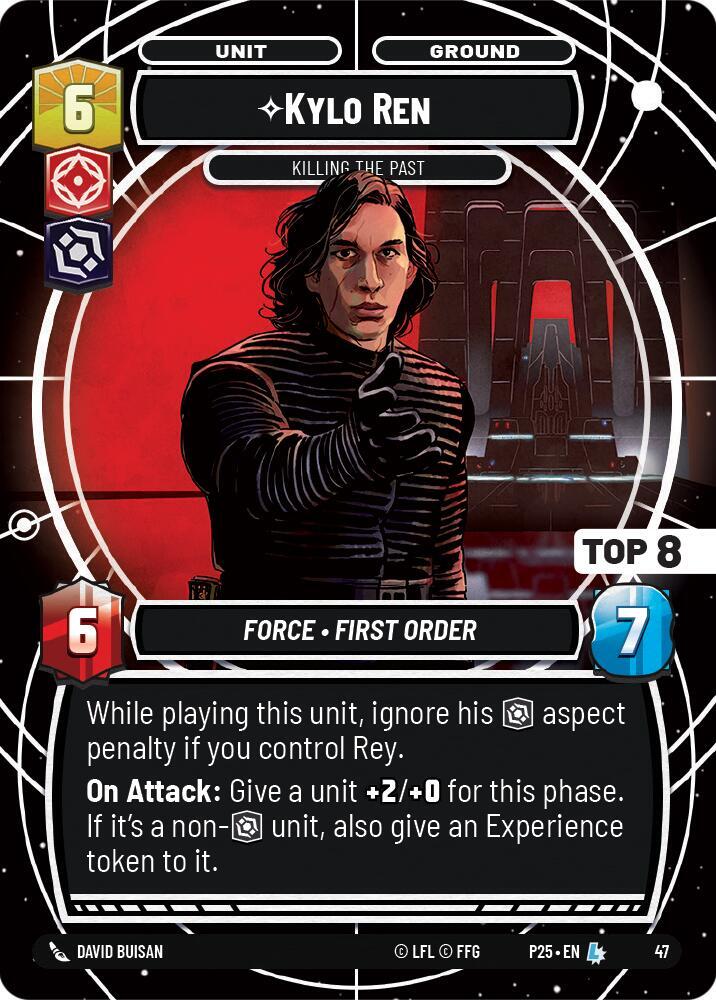 Kylo Ren - Killing the Past (Top 8) [Organized Play Promos] 47