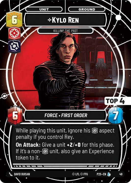 Kylo Ren - Killing the Past (Top 4) [Organized Play Promos] 48
