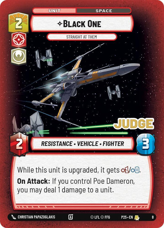 Black One - Straight At Them [Judge Promos] 8