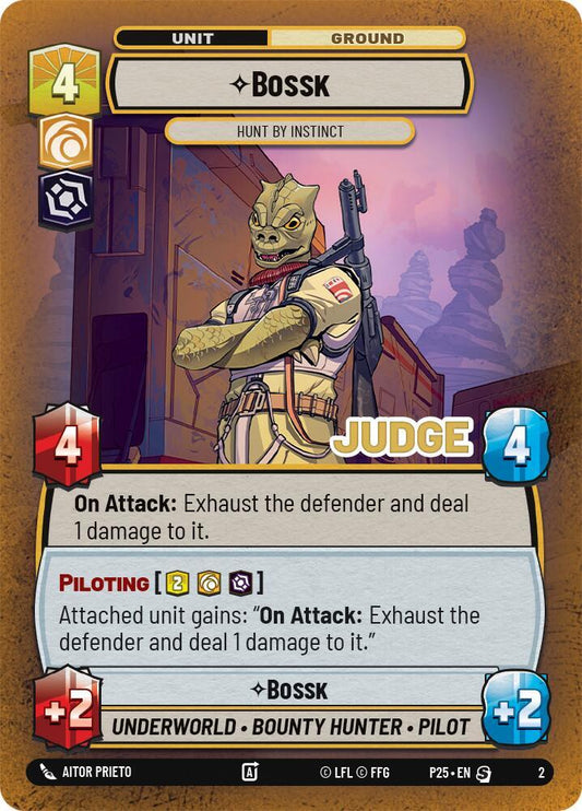 Bossk - Hunt By Instinct [Judge Promos] 2