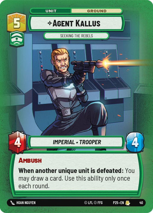 Agent Kallus - Seeking the Rebels [Organized Play Promos] 40