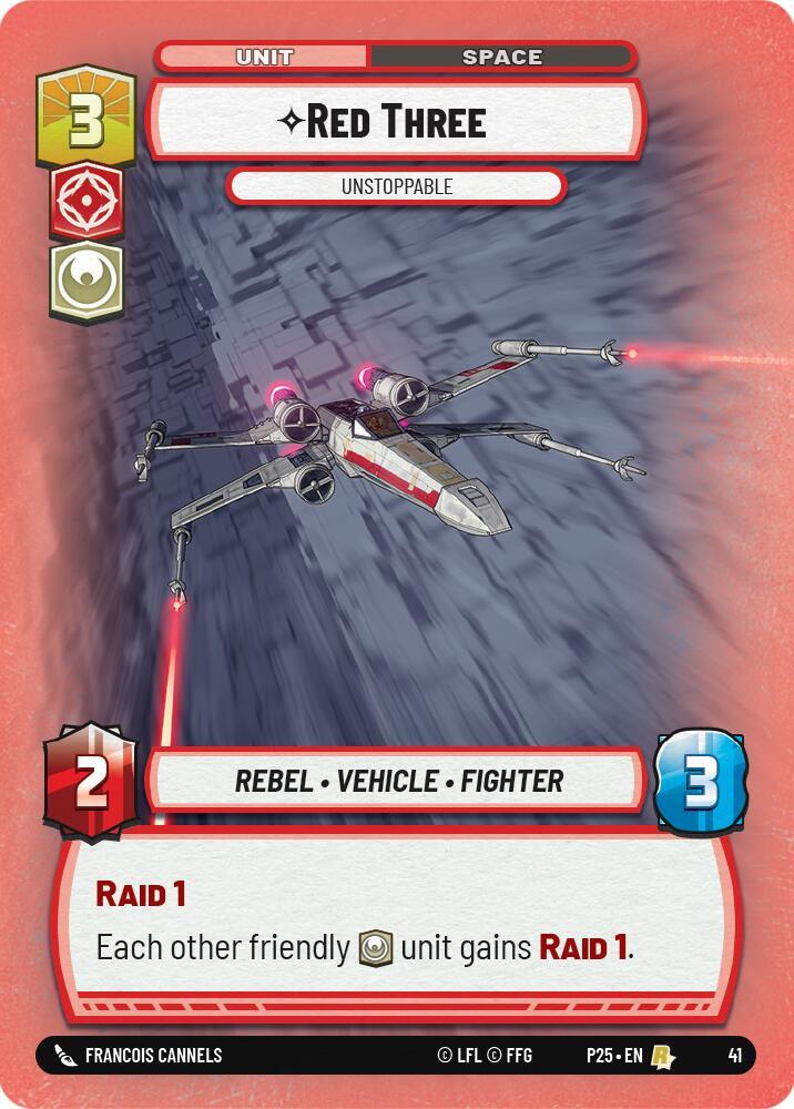 Red Three - Unstoppable [Organized Play Promos] 41