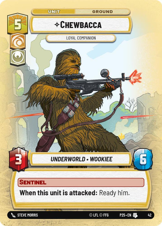 Chewbacca - Loyal Companion [Organized Play Promos] 42