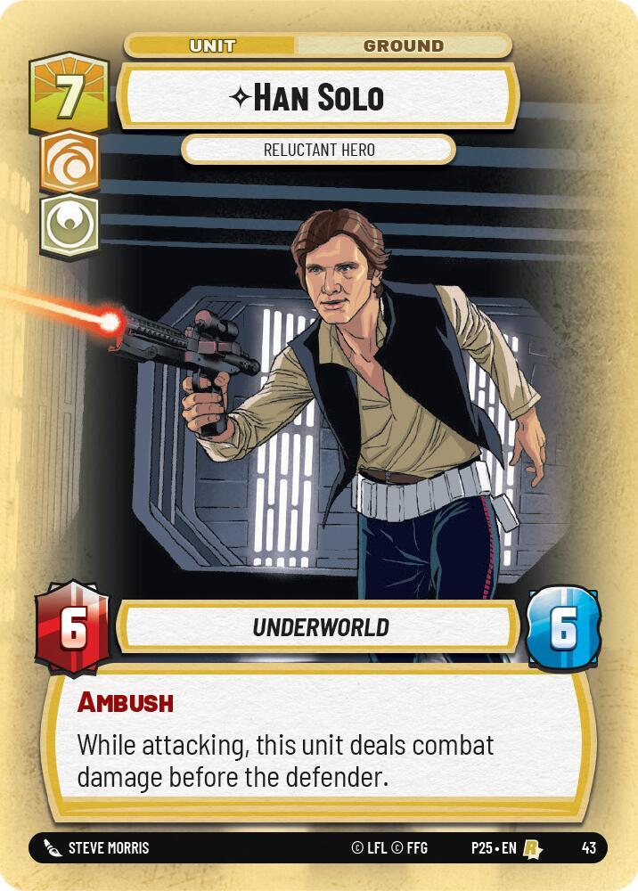 Han Solo - Reluctant Hero [Organized Play Promos] 43