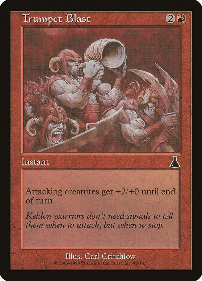 Trumpet Blast [Urza's Destiny] 98