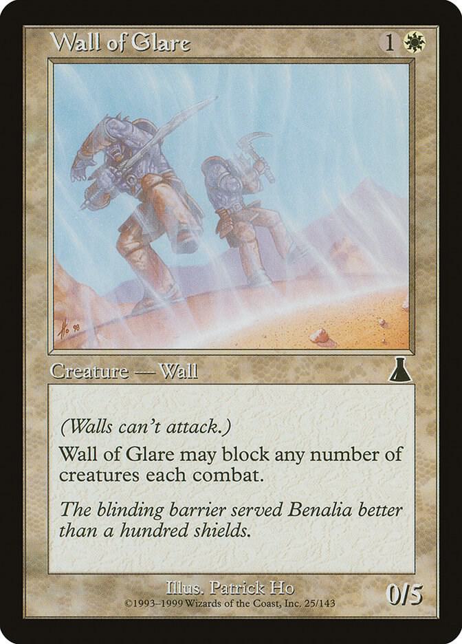 Wall of Glare [Urza's Destiny] 25