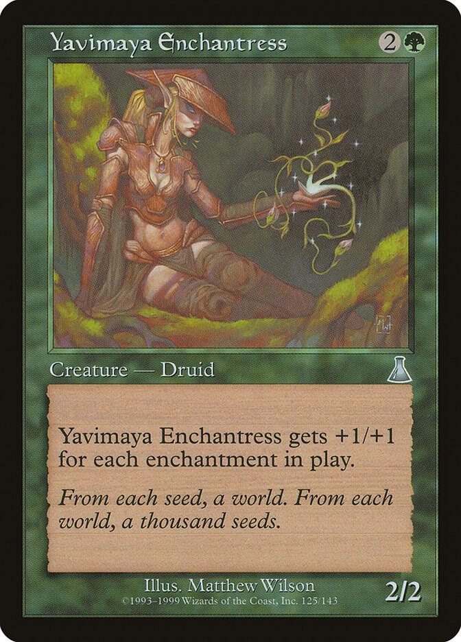 Yavimaya Enchantress [Urza's Destiny] 125