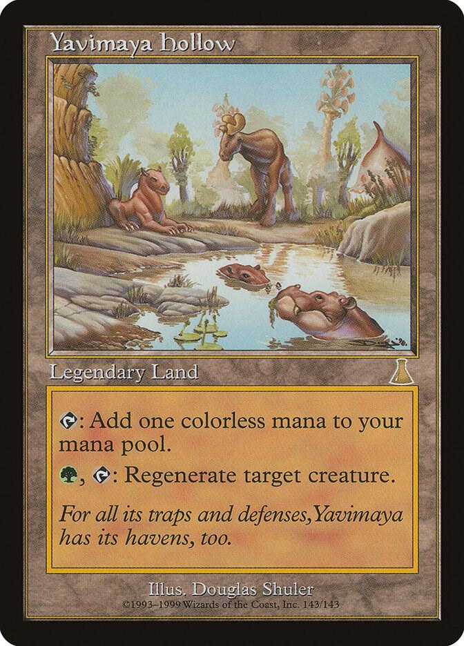 Yavimaya Hollow [Urza's Destiny] 143