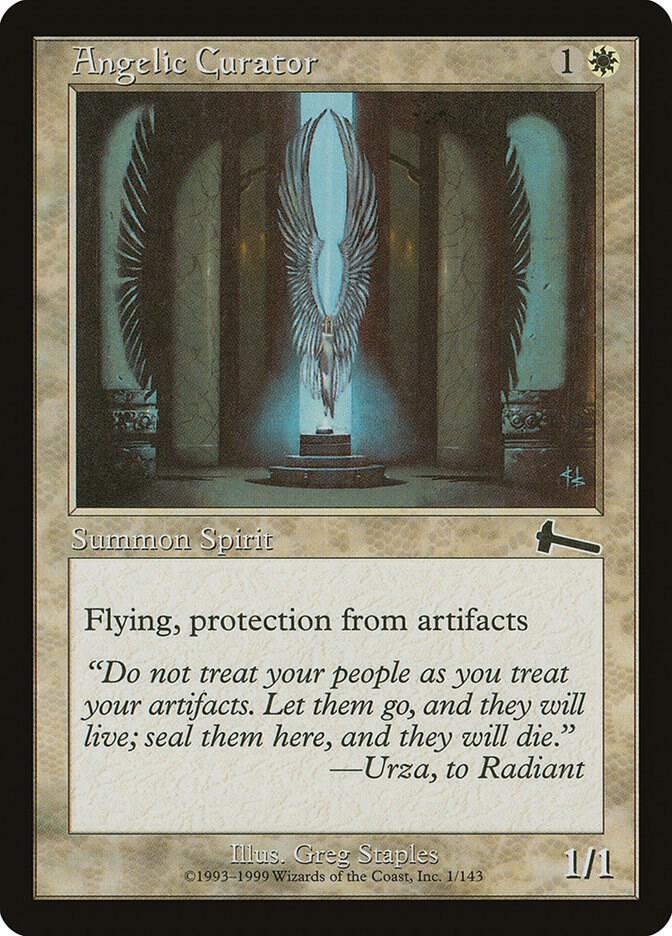 Angelic Curator [Urza's Legacy] 1