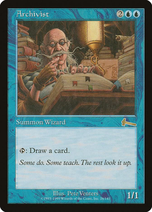 Archivist [Urza's Legacy] 26