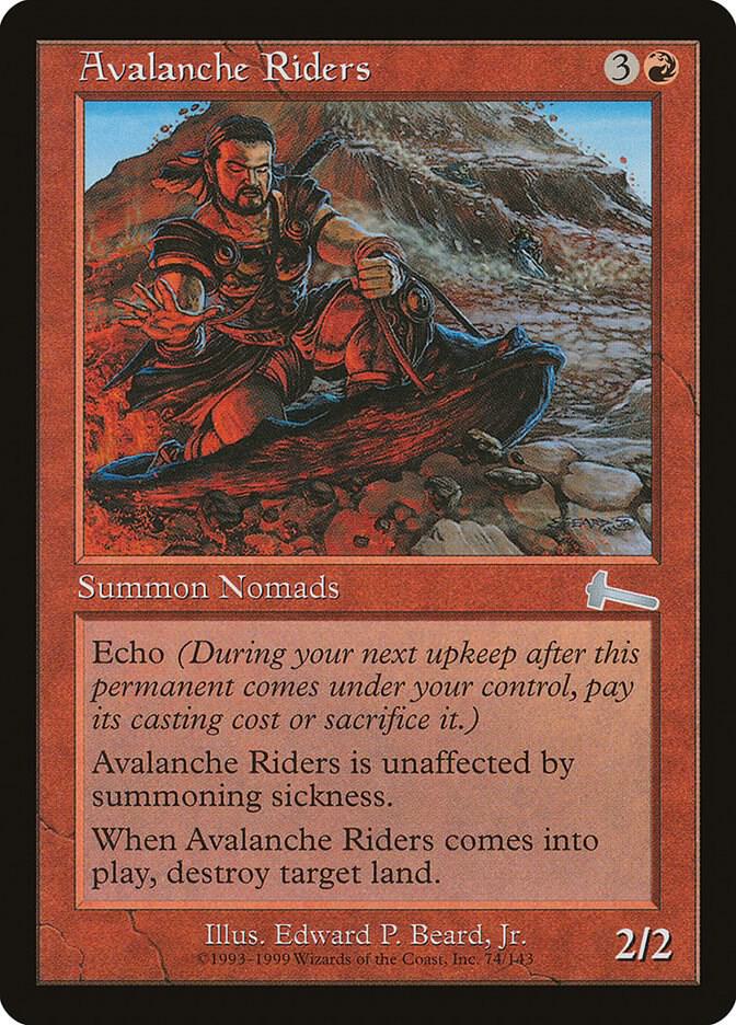 Avalanche Riders [Urza's Legacy] 74