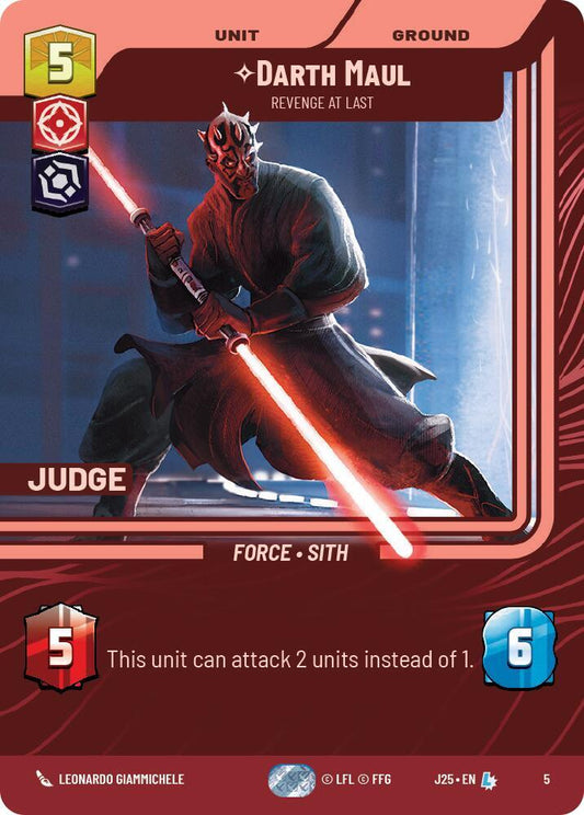 Darth Maul - Revenge at Last [Judge Promos] 5