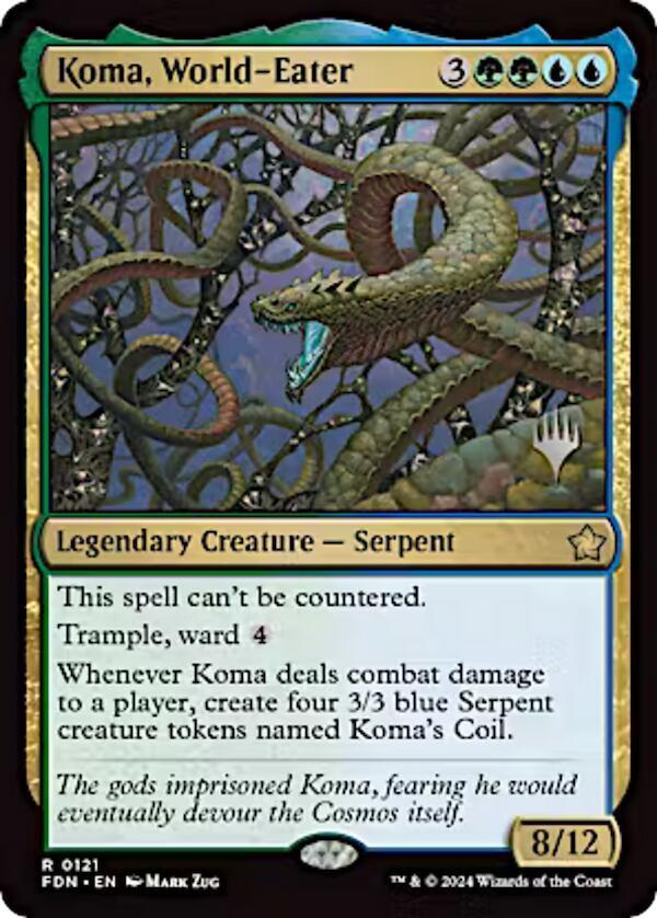 Koma, World-Eater [Promo Pack: Aetherdrift] 121