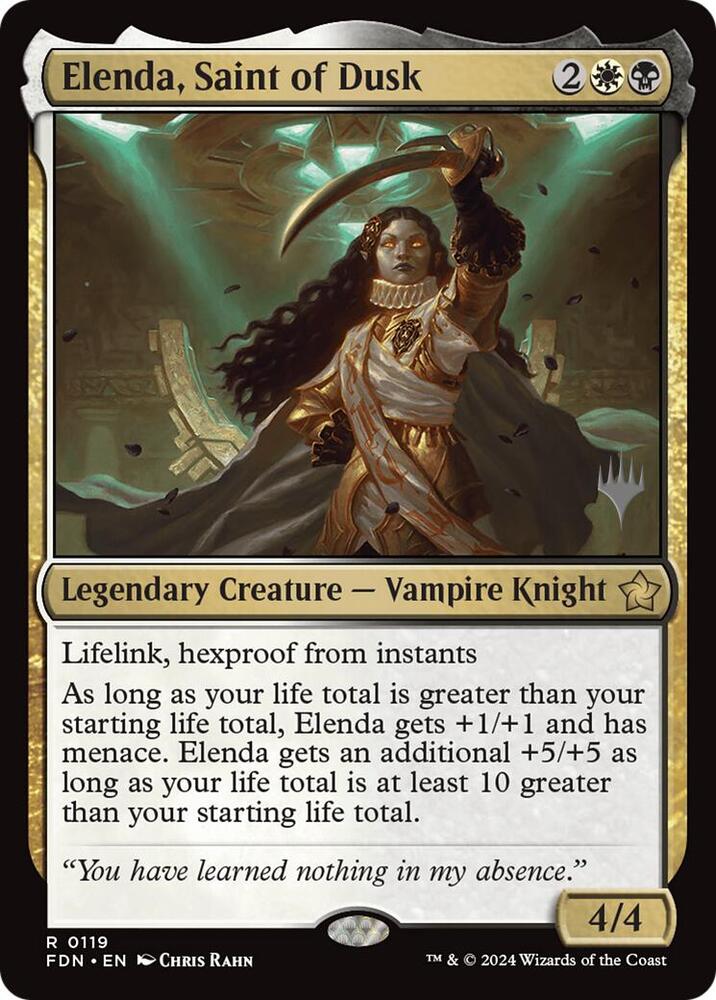 Elenda, Saint of Dusk [Promo Pack: Aetherdrift] 119