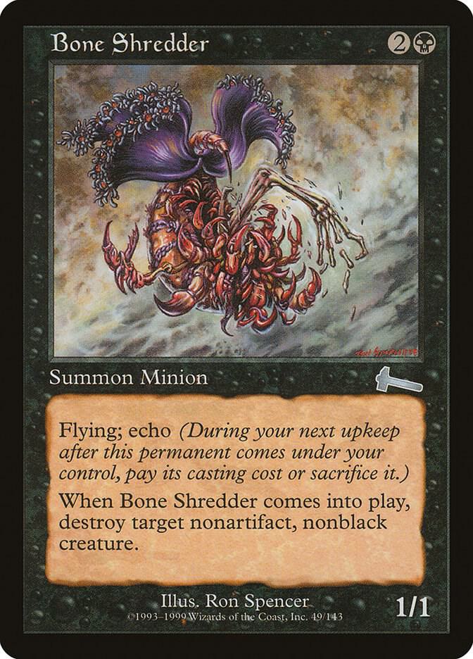 Bone Shredder [Urza's Legacy] 49