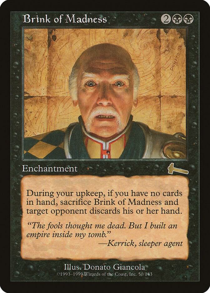 Brink of Madness [Urza's Legacy] 50