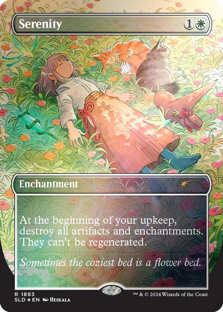 Serenity (Rainbow Foil) [Secret Lair Drop Series] 1893