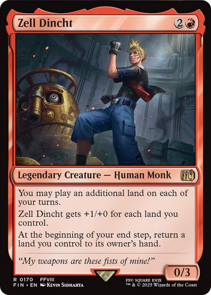 Zell Dincht [FINAL FANTASY] 170