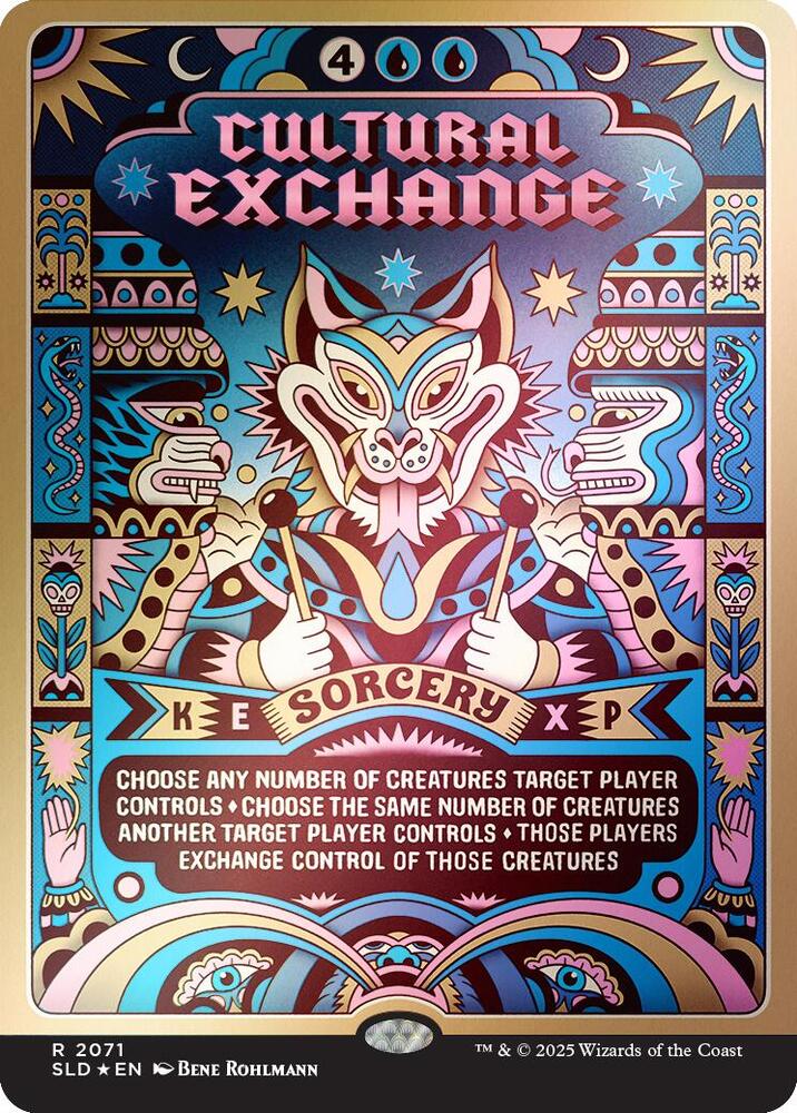 Cultural Exchange (Rainbow Foil) [Secret Lair Drop Series] 2071