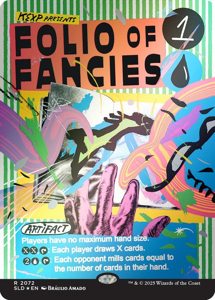 Folio of Fancies (Rainbow Foil) [Secret Lair Drop Series] 2072