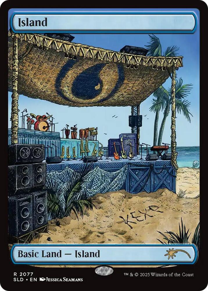 Island (2077) [Secret Lair Drop Series] 2077