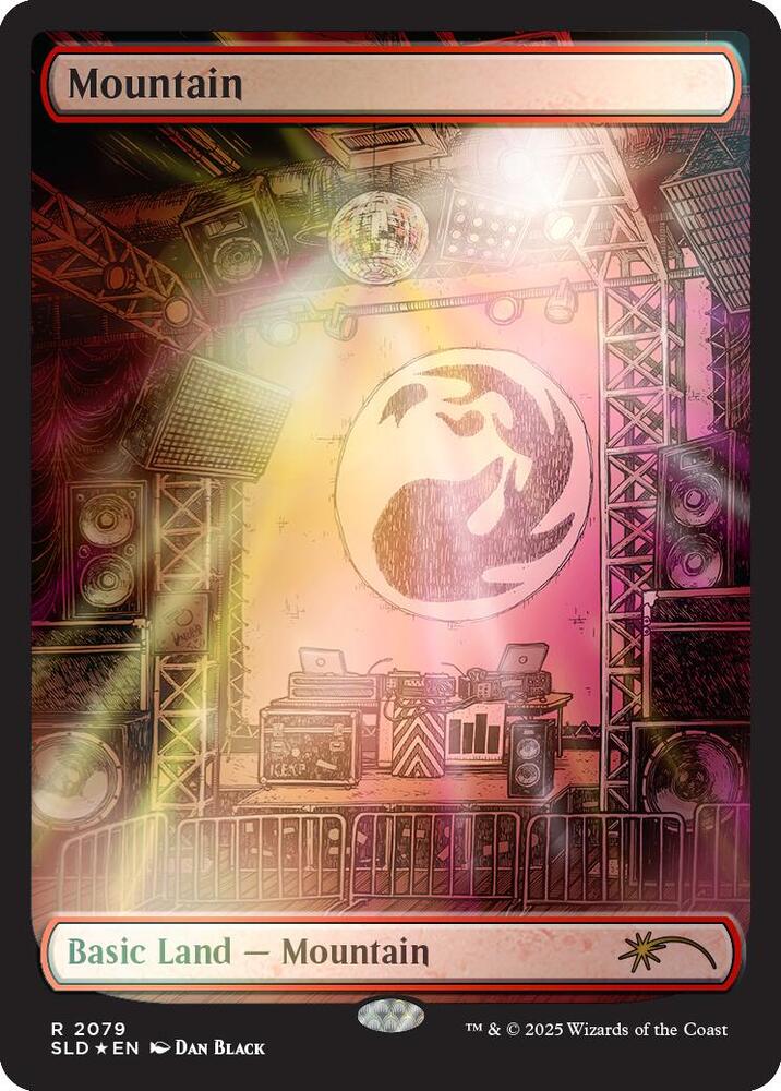 Mountain (2079) (Rainbow Foil) [Secret Lair Drop Series] 2079