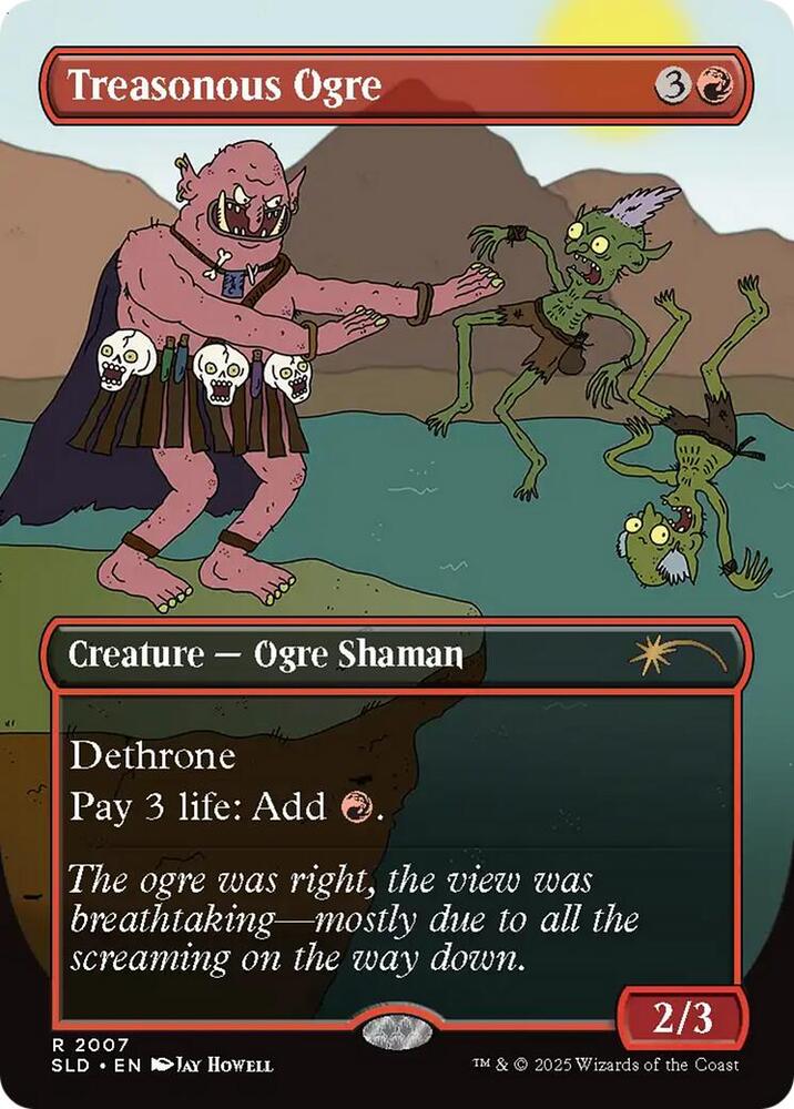 Treasonous Ogre [Secret Lair Drop Series] 2007