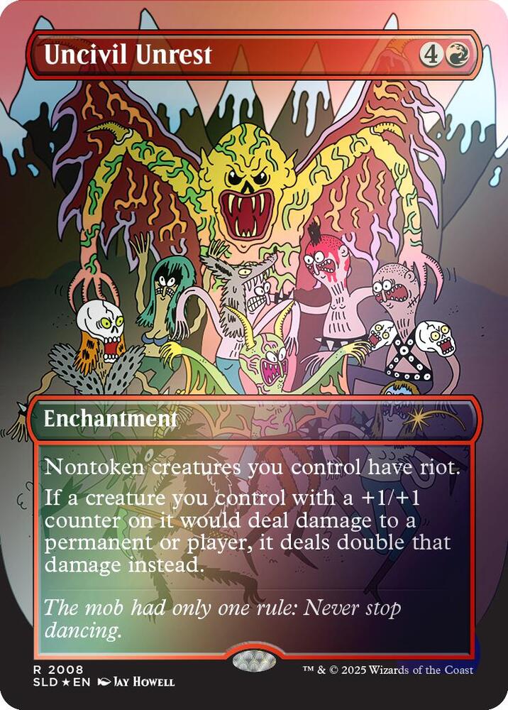 Uncivil Unrest (Rainbow Foil) [Secret Lair Drop Series] 2008
