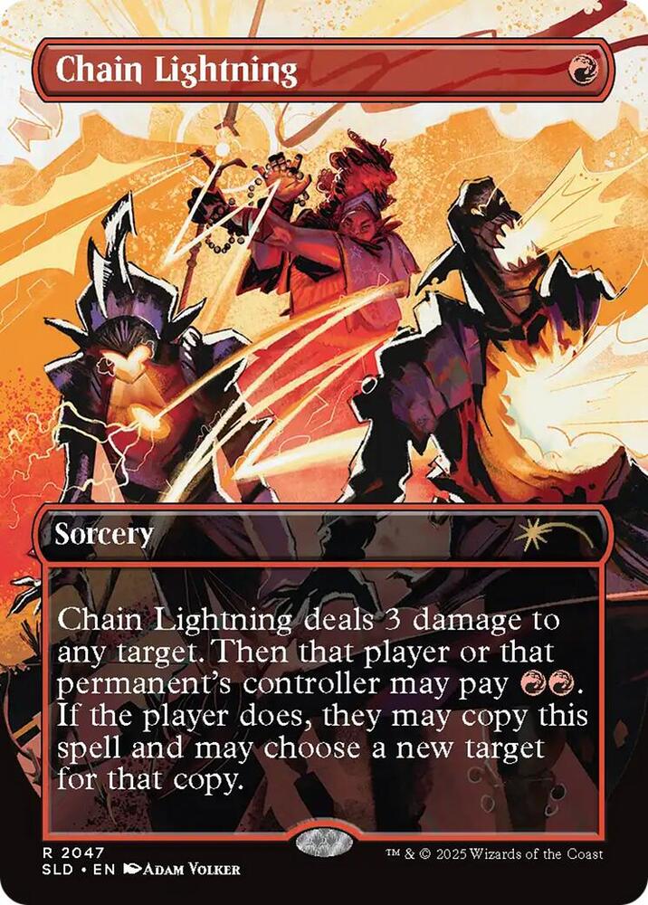 Chain Lightning (2047) [Secret Lair Drop Series] 2047