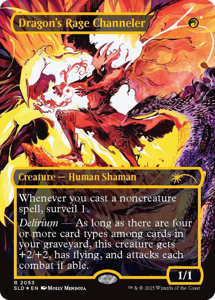 Dragon's Rage Channeler (2053) (Raised Foil) [Secret Lair Drop Series] 2053
