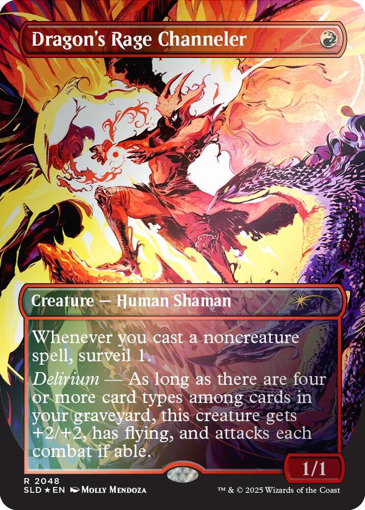 Dragon's Rage Channeler (2048) (Rainbow Foil) [Secret Lair Drop Series] 2048
