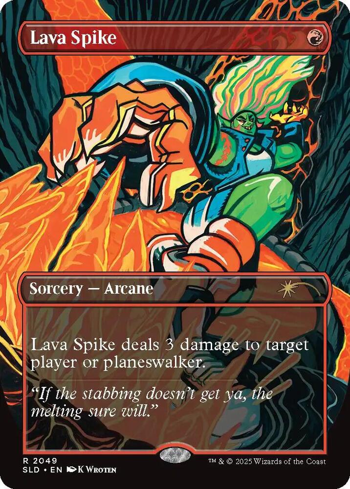 Lava Spike (2049) [Secret Lair Drop Series] 2049
