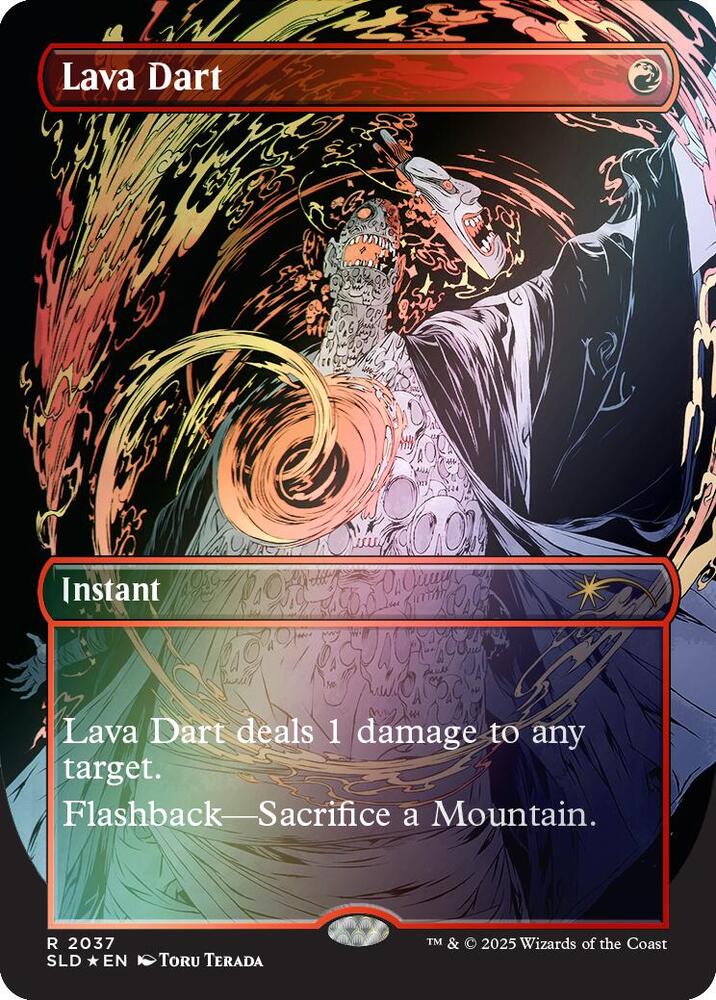 Lava Dart (Rainbow Foil) [Secret Lair Drop Series] 2037