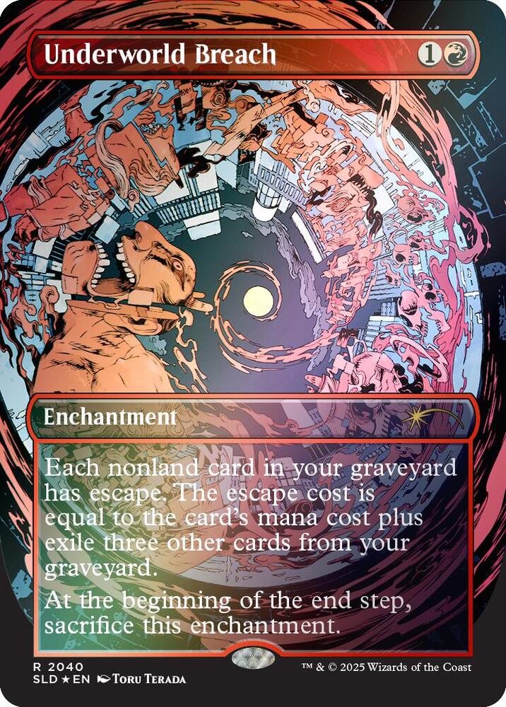 Underworld Breach (2040) (Rainbow Foil) [Secret Lair Drop Series] 2040