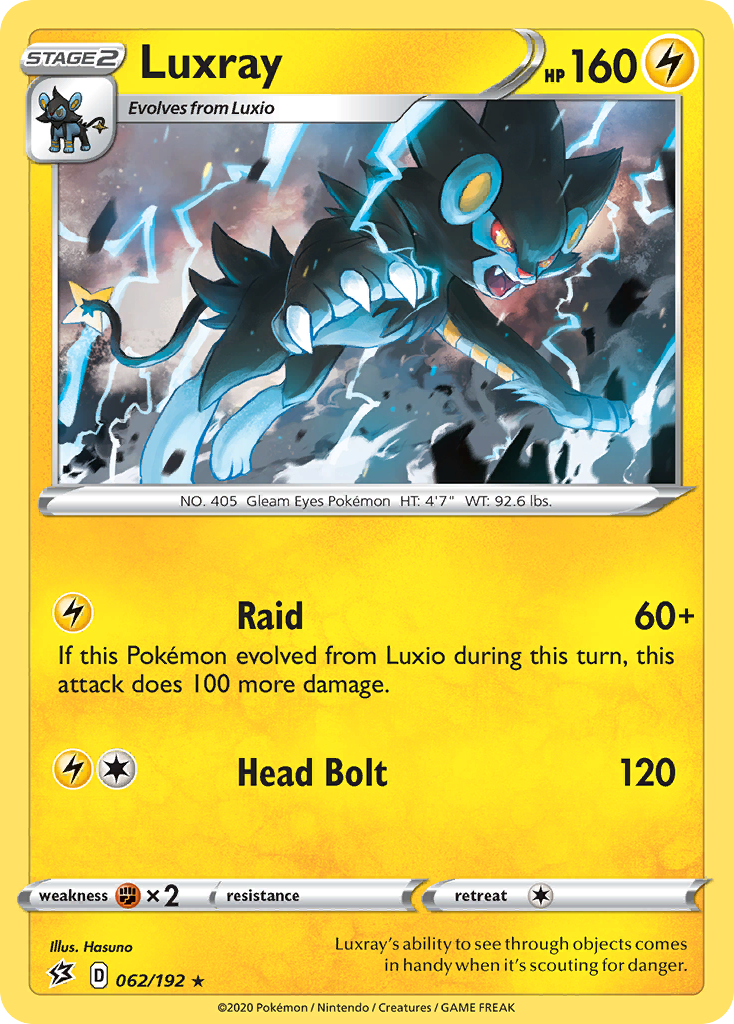 Luxray - 62/192 Rebel Clash