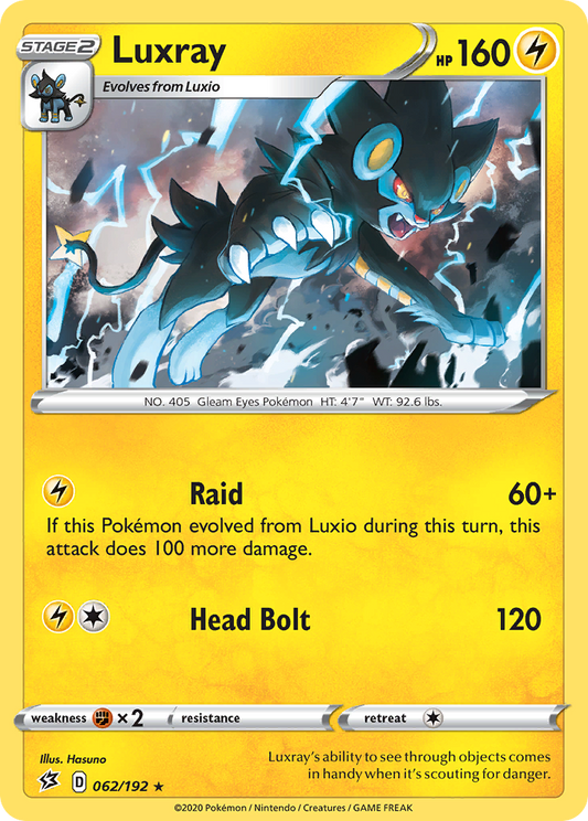 Luxray - 62/192 Rebel Clash