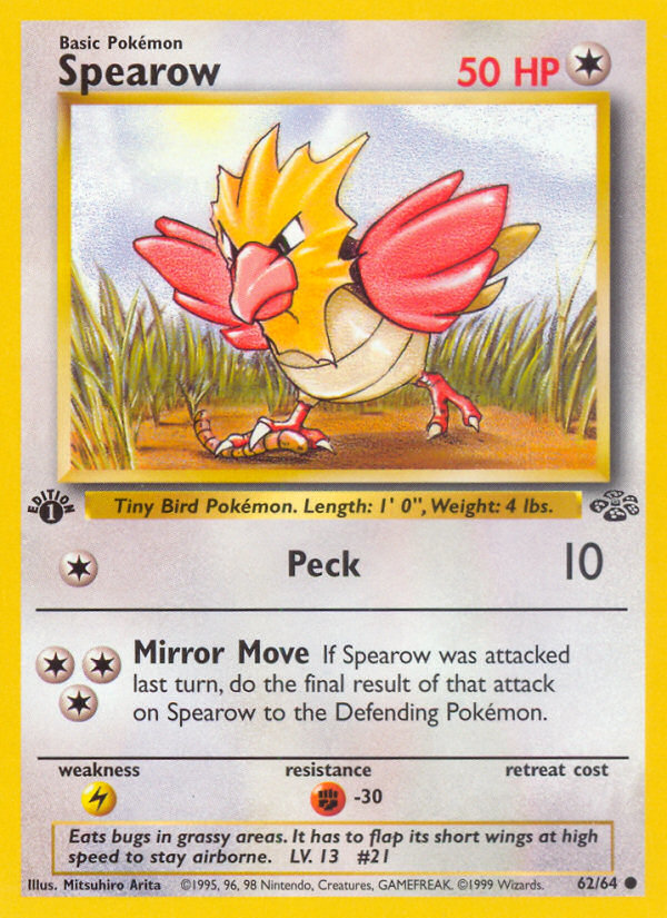 Spearow - 62/64 Jungle